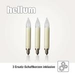 German Light Chain with Tree Candles & Spare Bulbs