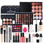 Makeup Gift Set Complete Starter Makeup Kit Lip Gloss Concealer Eyeshadow Palette Highly Pigmented for Teenage Girls & Adults