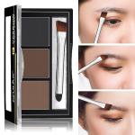 Eyebrow Palette - Three-Color Eyebrow Kit - Waterproof, Long Lasting - Naturally-Looking Brows All Day