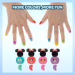 Disney Minnie Mouse - Townley Girl Sparkly Cosmetic Makeup Set with Lip Balm Nail Accessories -35 Pcs|Perfect for Parties Sleepovers Makeovers|Birthday Gift for Girls above 3 Yrs