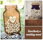 ilauke 500Pcs Wooden Heart Embellishments, Mixed Wood Heart Slices for Scrap Book DIY Crafting, Personalized Gifts, Wedding and Party Decoration 1cm 2cm 3cm 4cm