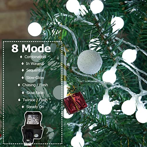 Christmas LED Fairy Lights Outdoor/Indoor Decorations - 8 Modes