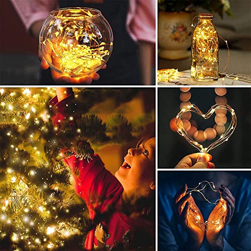 Christmas Fairy String Lights - 300 LEDs, 2-Pack