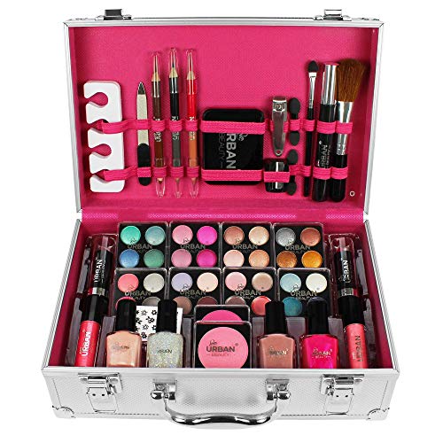 60 Piece Cosmetic Makeup Vanity Case By Urban Beauty