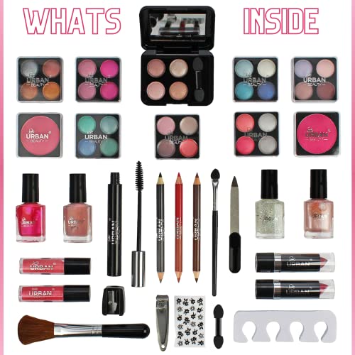 60 Piece Cosmetic Makeup Vanity Case By Urban Beauty  