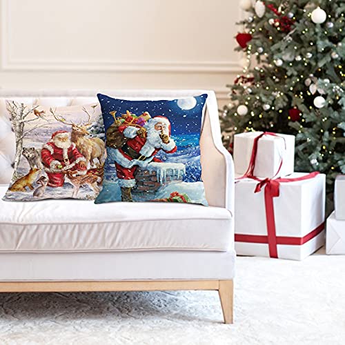 Beautiful Christmas Cushion Covers Buy 1 Or A Bundle Of 4 GREAT PRICE 45X45
