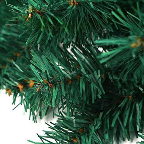 FlowersSea 8.9ft Christmas Garland Decoration Victorian Style Indoor Long Green Pine Garlands Xmas Festive for Stair Fireplaces (1Pc)