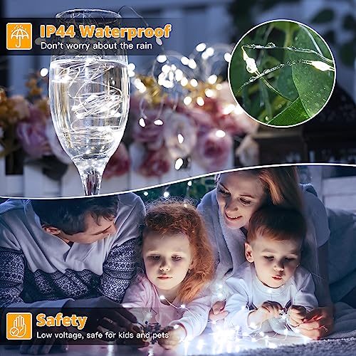 Christmas ZeMu Curtain Fairy Lights, Waterproof LED