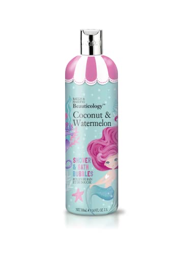 Baylis & Harding Beauticology Mermaid Shower and Bath Bubbles, 500ml, (Pack of 3) - Vegan Friendly