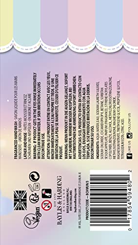 Baylis & Harding Beauticology Unicorn Candy Hand Wash, 500 ml, (Pack of 3) - Vegan Friendly