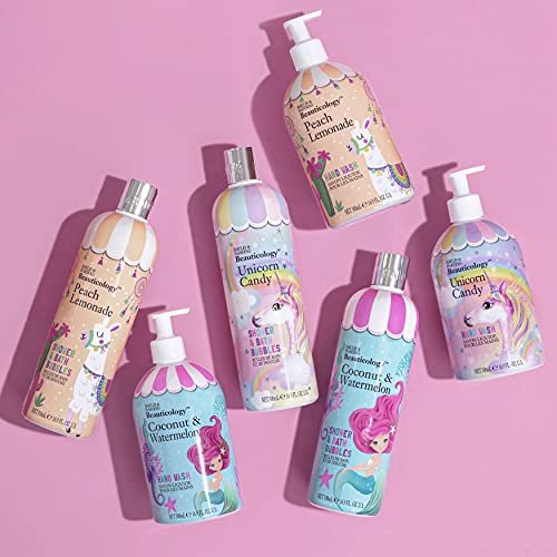 Baylis & Harding Beauticology Unicorn Candy Hand Wash, 500 ml, (Pack of 3) - Vegan Friendly