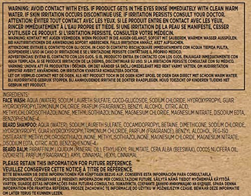 Baylis & Harding Beard Kit, Fuzzy Duck Men's, Cedarwood and Wild Sage