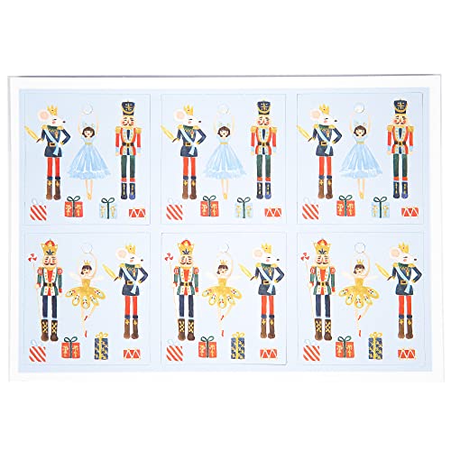 Eco-friendly Nutcracker Christmas Gift Wrap Set - Designed for All