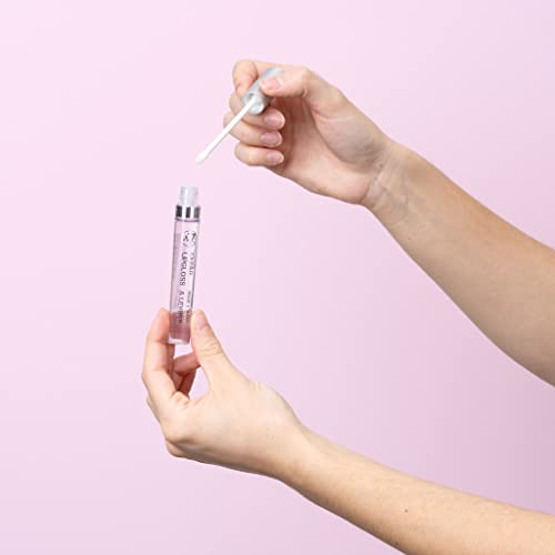 W7 Lip Gloss Wand - Soft Clear Liquid Gloss - Non-Sticky, High-Shine Finish - 2 Pack