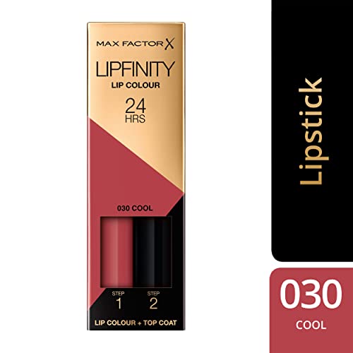 Max Factor Lipfinity Long-Lasting Two Step Lipstick - 30 Cool, 4.2g