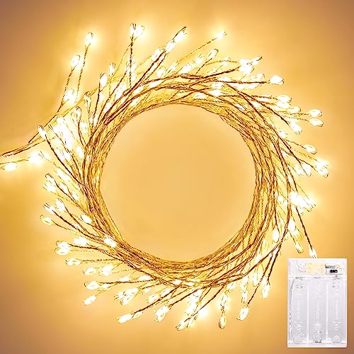 Christmas Fairy Lights, 10ft 120LEDs, Waterproof & DIY