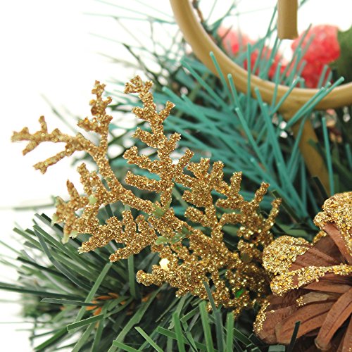 Christmas Triple Tape Candle Holder Table Decoration