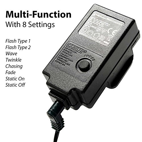 Christmas Tree with 500 Warm White LED Lights, 6 ft