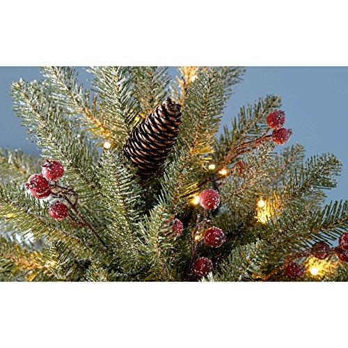 Christmas Tree with 500 Warm White LED Lights, 6 ft