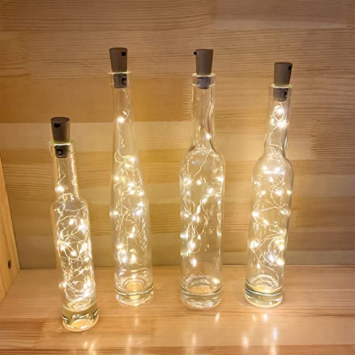 Etinga 10 Pack Wine Bottle Lights - Christmas Party Decor