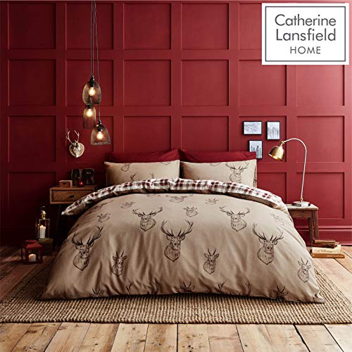 Catherine Lansfield Stag Easy Care King Duvet Set Multi