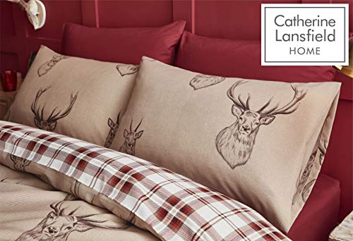 Catherine Lansfield Stag Easy Care King Duvet Set Multi