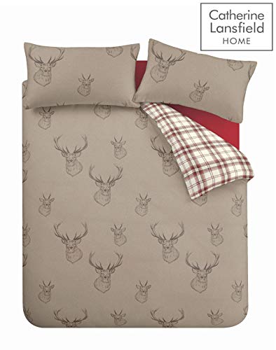 Catherine Lansfield Stag Easy Care King Duvet Set Multi