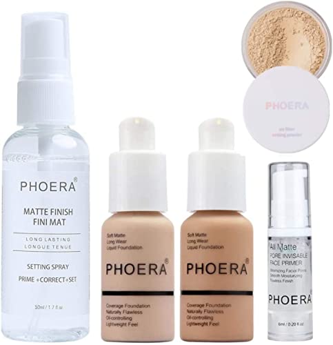 The Ultimate Christmas Makeup Set - Phoera Full Coverage
