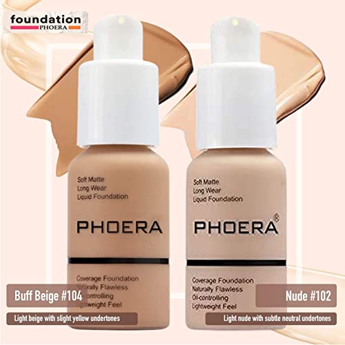 The Ultimate Christmas Makeup Set - Phoera Full Coverage