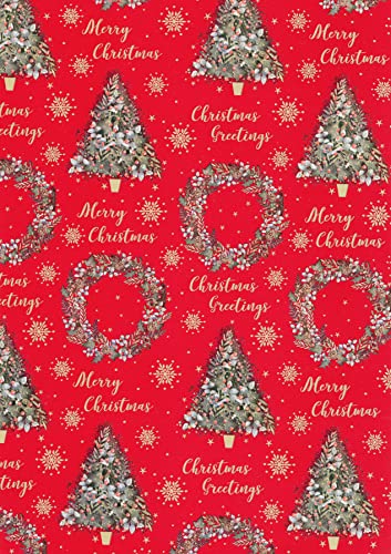Traditional Tartan Christmas Gift Wrapping Paper - 20M