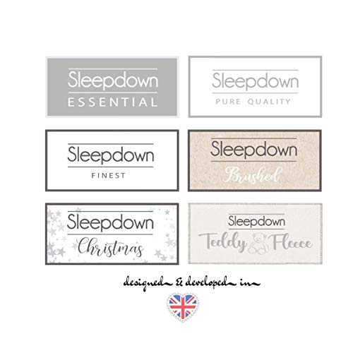 Sleepdown Woodland Animals Charcoal Grey White Reversible Duvet Cover Quilt and Pillow Cases Bedding Set Easy Care - King (230cm x 220cm)