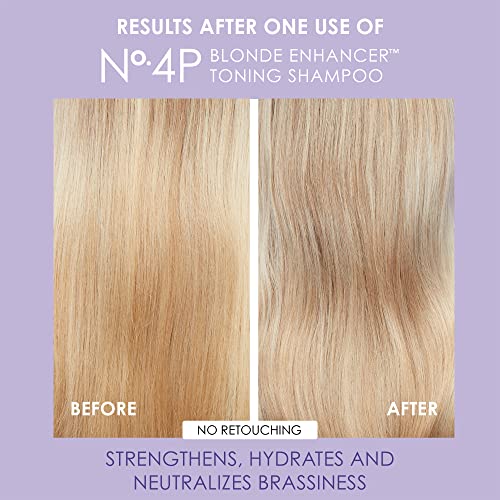 OLAPLEX No. 4P Blonde Enhancer Toning Shampoo, 250 ml (Pack of 1)