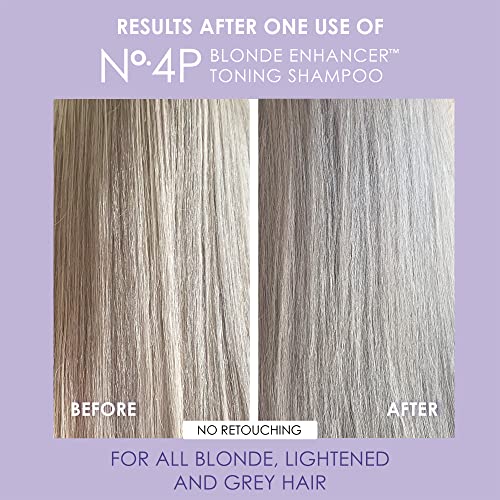 OLAPLEX No. 4P Blonde Enhancer Toning Shampoo, 250 ml (Pack of 1)