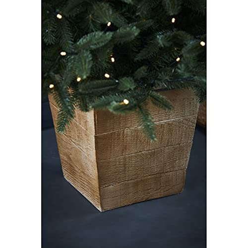 Pre-Lit Alaskan Fir Christmas Tree, 150 Warm White LEDs