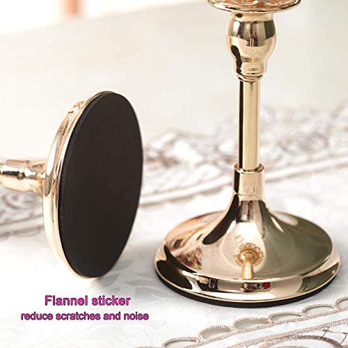 Gold Crystal Candlestick Holders - Christmas Table Decor