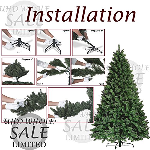 6FT FunkyBuys® Green Christmas Tree - 700 Tips