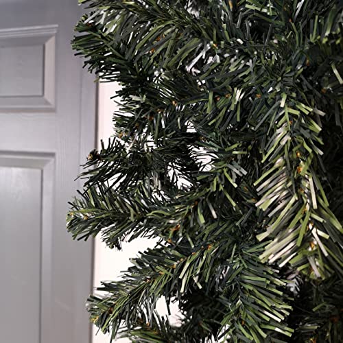 8ft Tall Christmas Tree Arch - Green