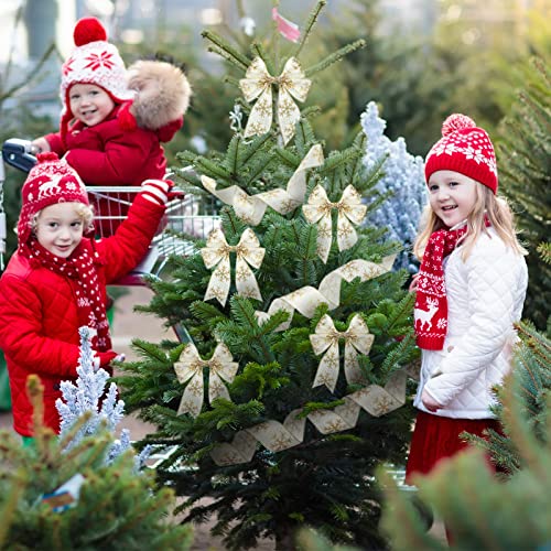 Snowflake Wired Ribbon - 2 Rolls, 12 Yards