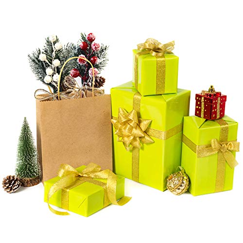 HJHIWE White Berry Stems Pine Branches 20Pack, Christmas Picks Spray Artificial Pine Cones Holly Stem Craft, Winter Holiday Floral Picks Holly Stem for Xmas Garland Wreath Ornaments.