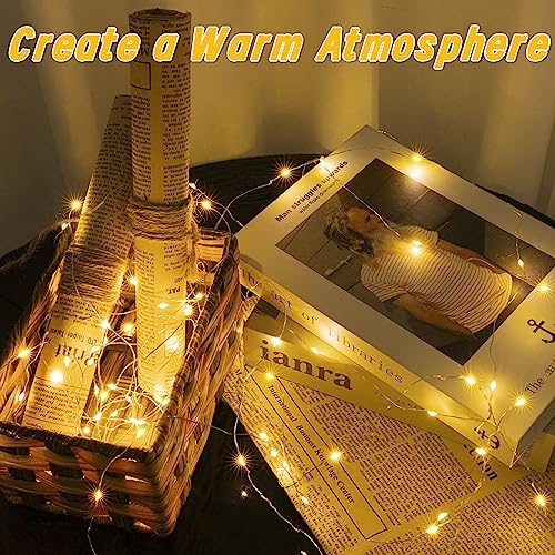 15m Fairy Lights, 150 LEDs, Waterproof, Warm White