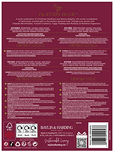 Baylis & Harding The Fuzzy Duck Winter Wonderland Luxury Bath Treats Selection Gift Set - Vegan Friendly