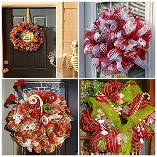 6 Pack Christmas Deco Mesh Ribbon Rolls