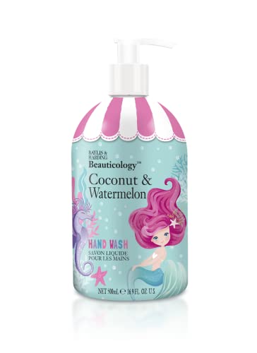 Baylis & Harding Beauticology Coconut & Watermelon Hand Wash 500ml, (Pack of 3) - Vegan Friendly