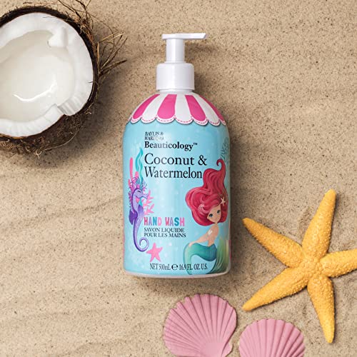 Baylis & Harding Beauticology Coconut & Watermelon Hand Wash 500ml, (Pack of 3) - Vegan Friendly