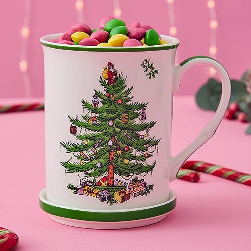 Spode Official Licensed Christmas Tree Mugs & Coaster