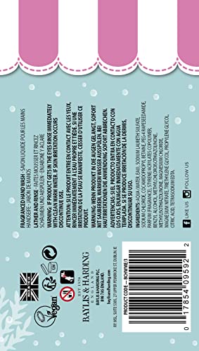 Baylis & Harding Beauticology Coconut & Watermelon Hand Wash 500ml, (Pack of 3) - Vegan Friendly