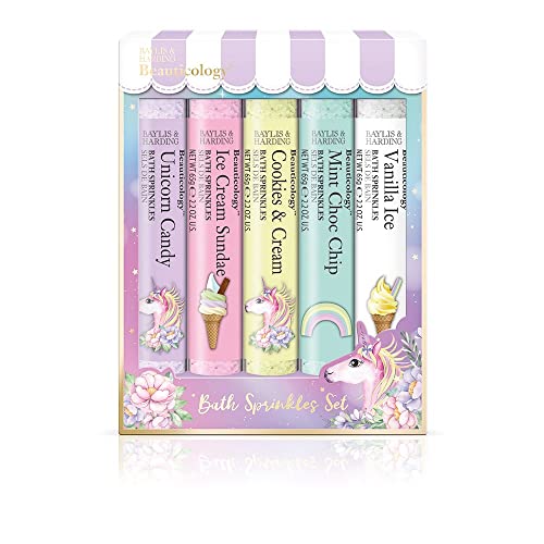 Baylis & Harding Beauticology Unicorn Bath Salts Gift Set - Vegan Friendly