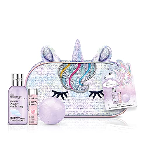Baylis & Harding Beauticology Unicorn Pencil Case Gift Set - Vegan Friendly