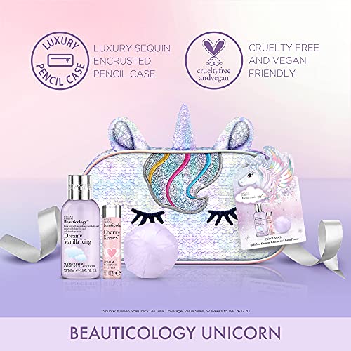 Baylis & Harding Beauticology Unicorn Pencil Case Gift Set - Vegan Friendly