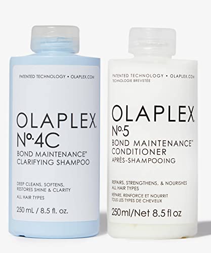 OLAPLEX No4C and 5 -Bond Maintenance Clarifying Shampoo and Conditioner 250ml